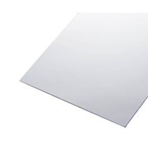 Verre synthétique 2mm intérieur et extérieur L.1xL.1m Clair lisse