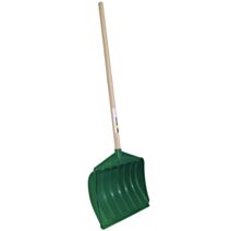 Pelle poussoir plastique 500 renfort aluminium - JAD JARDIN