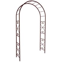 Arche de jardin pergola Romantique fer vieilli 130x40x250cm - LOUIS MOULIN