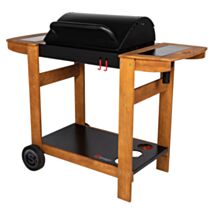 Barbecue charbon de bois cuve fonte Indiana - SOMAGIC