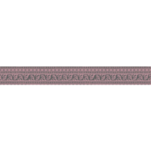 Frise Adhésive Géométrique 5x300cm Rose/Gris - PLAGE