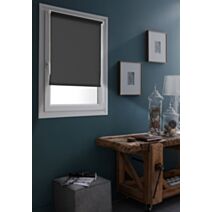 Store enrouleur occultant sans perçage gris foncé 55x250cm - INVENTIV