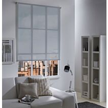Store enrouleur voile sans perçage gris clair 45x160cm - INVENTIV