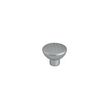 Bouton meuble enfant Plastique Mat Chromé ø33mm h27mm - B BEAUTY