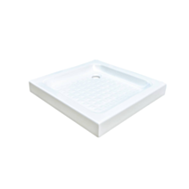 Receveur de douche Cera grès émaillé 70x70x9cm blanc