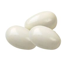 3 Oeufs de poule factices en bois peint -  CHICK'A