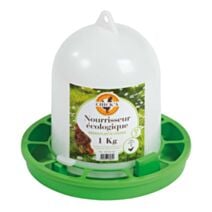 Nourrisseur à trémie ligne verte 1kg - CHICK’A