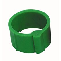 50 Bagues à clips Ø20mm verte - CHICK’A
