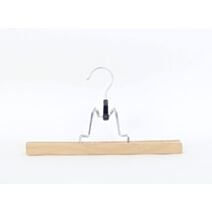 Cintre pantalon/jupe bois naturel - DECO SYSTEM