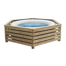 Habillage pour spas gonflables ronds et carrés Ø1,81-2,05m - PLANET OUTDOOR