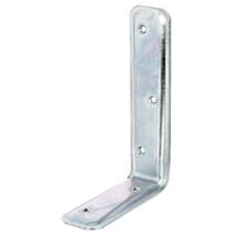 Équerre emboutie 40x160x2mm Ø4,5mm 5 trous - ALBERTS
