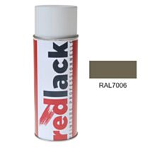 Peinture aérosol multisupport RAL 7006 Mat 0,4L - REDLACK