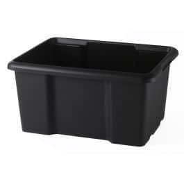 Boîte de rangement avec compartiment amovible Hobby Klik noir - Mr.Bricolage