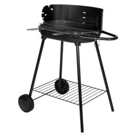 Barbecue charbon de bois Brigthon Acier Ø46cm 4-6 pers. - SOMAGIC -  Mr.Bricolage