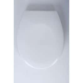 Abattant WC incassable Gris Charnières Blanc - Mr Bricolage : Bricoler,  Décorer, Aménager, Jardiner