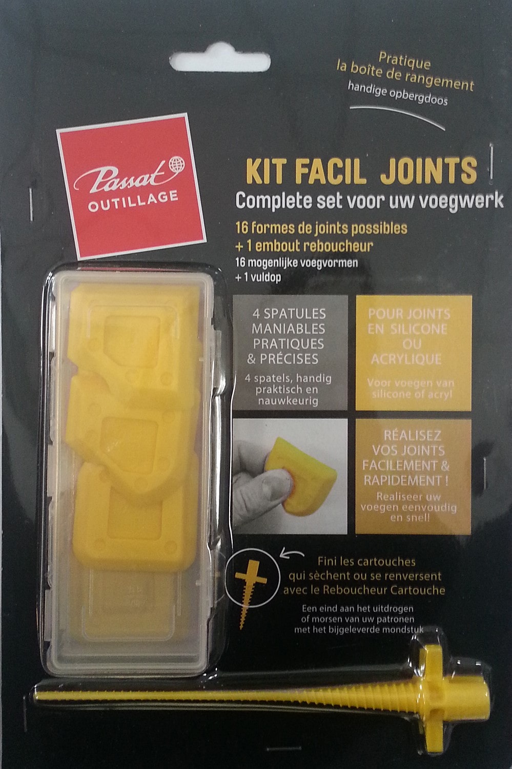 Spatule joint silicone