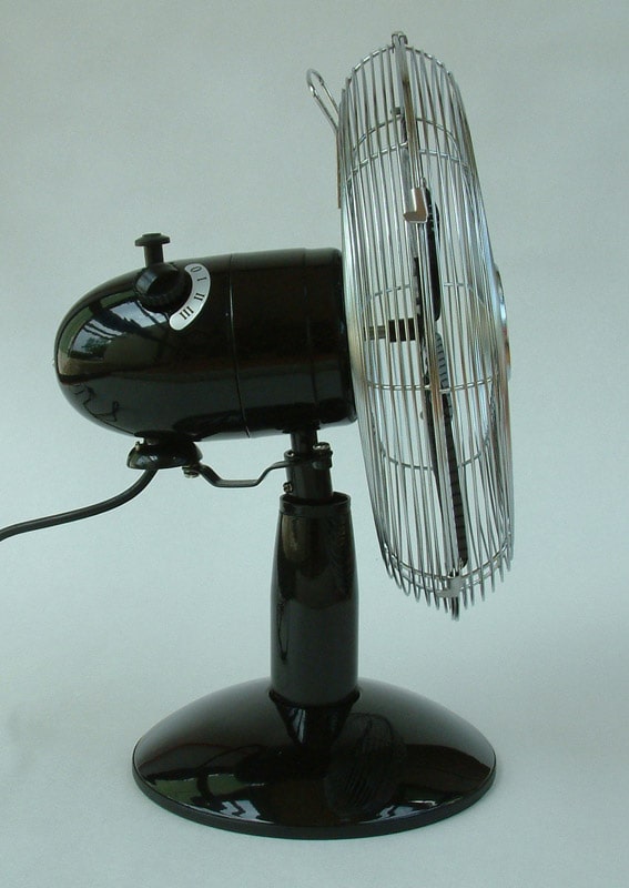 Ventilateur de table rétro tm30 noir - EUREM - Mr.Bricolage